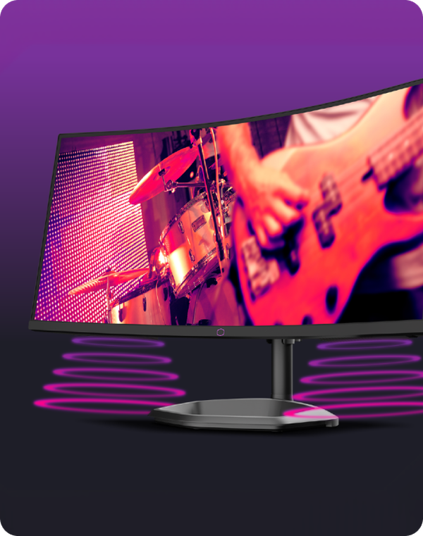 Built-in Dual Speakers