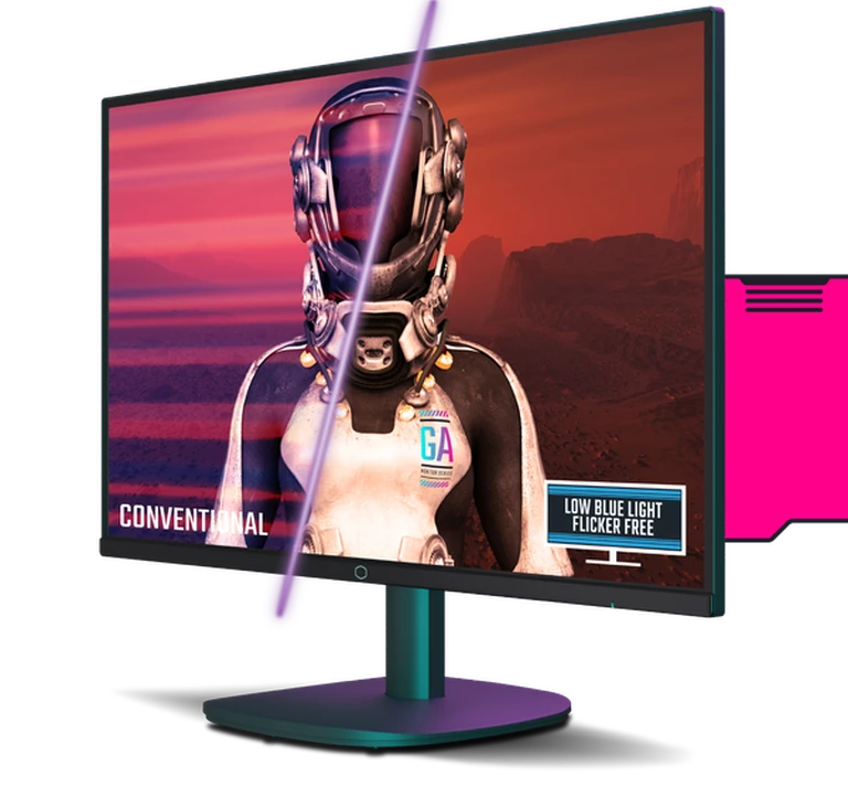 LOW BLUE LIGHT AND FLICKER FREE