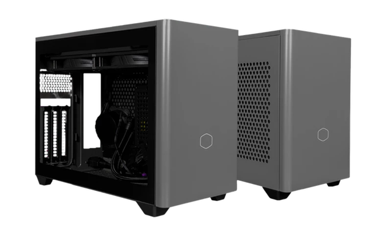 Tempered Glass and Ventilated Steel Left Side Panel Options