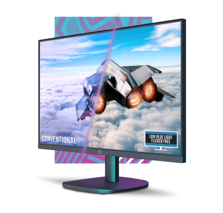 BLUE LIGHT AND FLICKER FREE