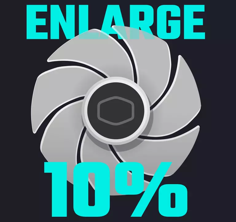 LARGER FAN BLADES