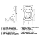 Dyn X Racing Seat XL