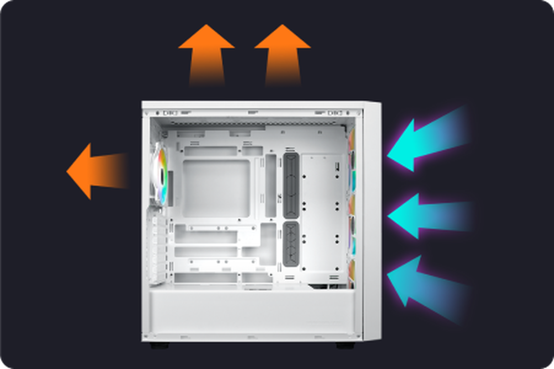 Optimized airflow