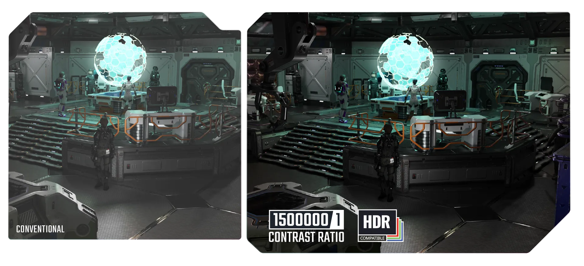 DEEP BLACKS, VIVID COLORS: CLARITY IN EVERY SCENE