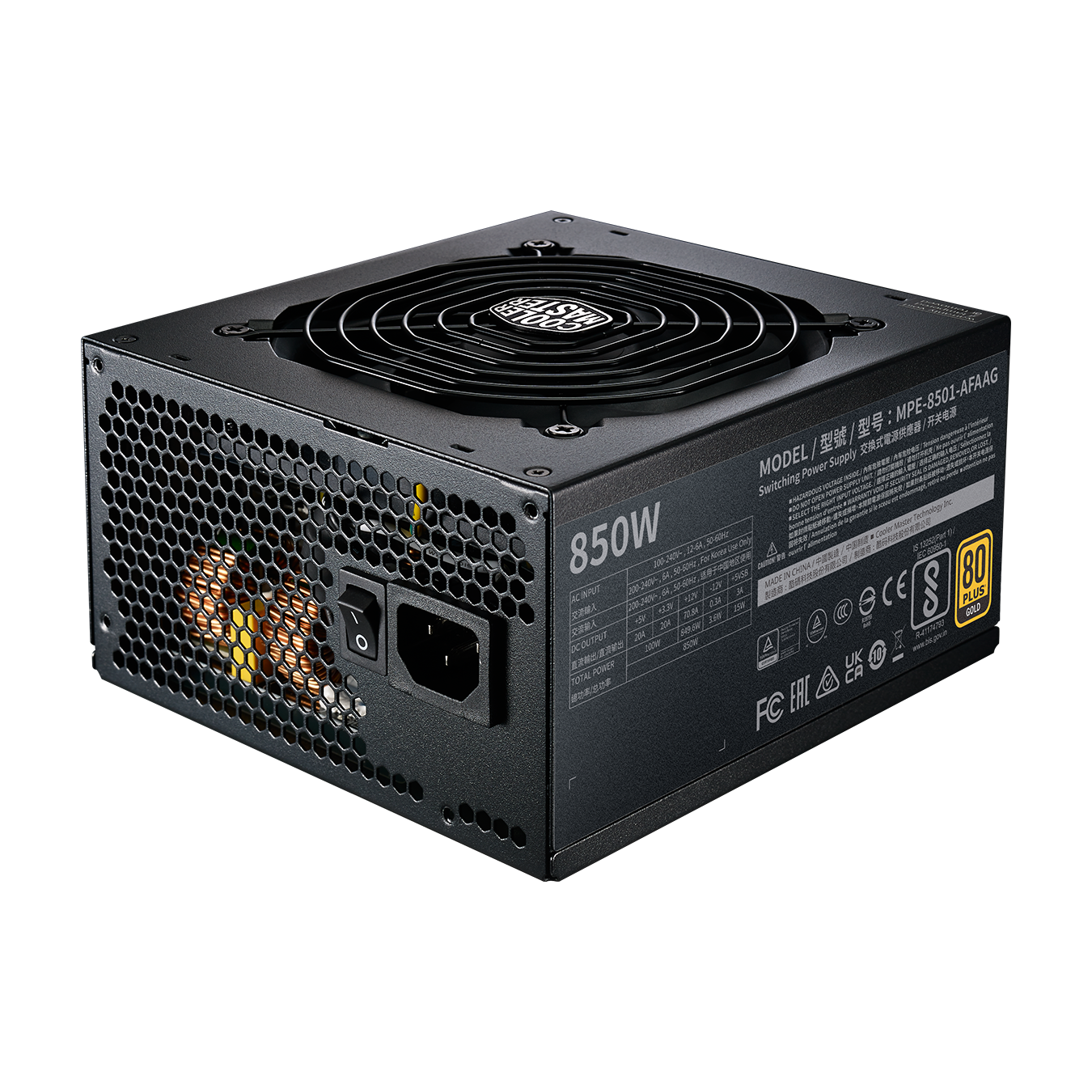 MWE Gold 850 V2 ATX 3.0 image number 1