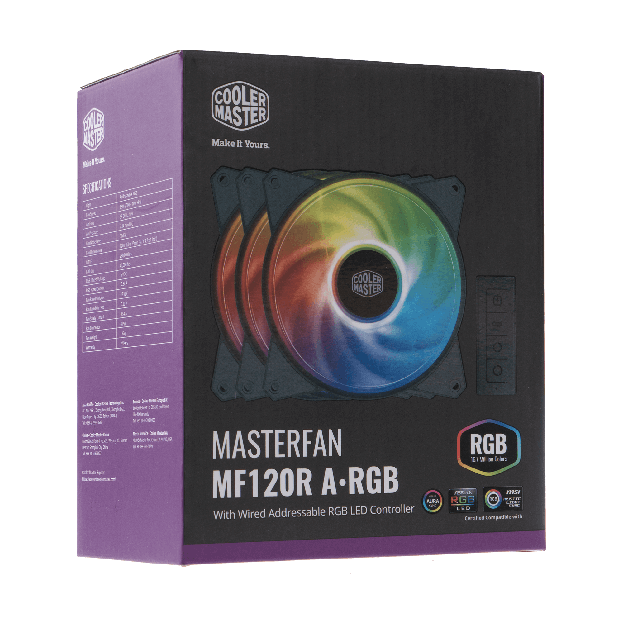 MasterFan MF120R ARGB 3in1 image number 2