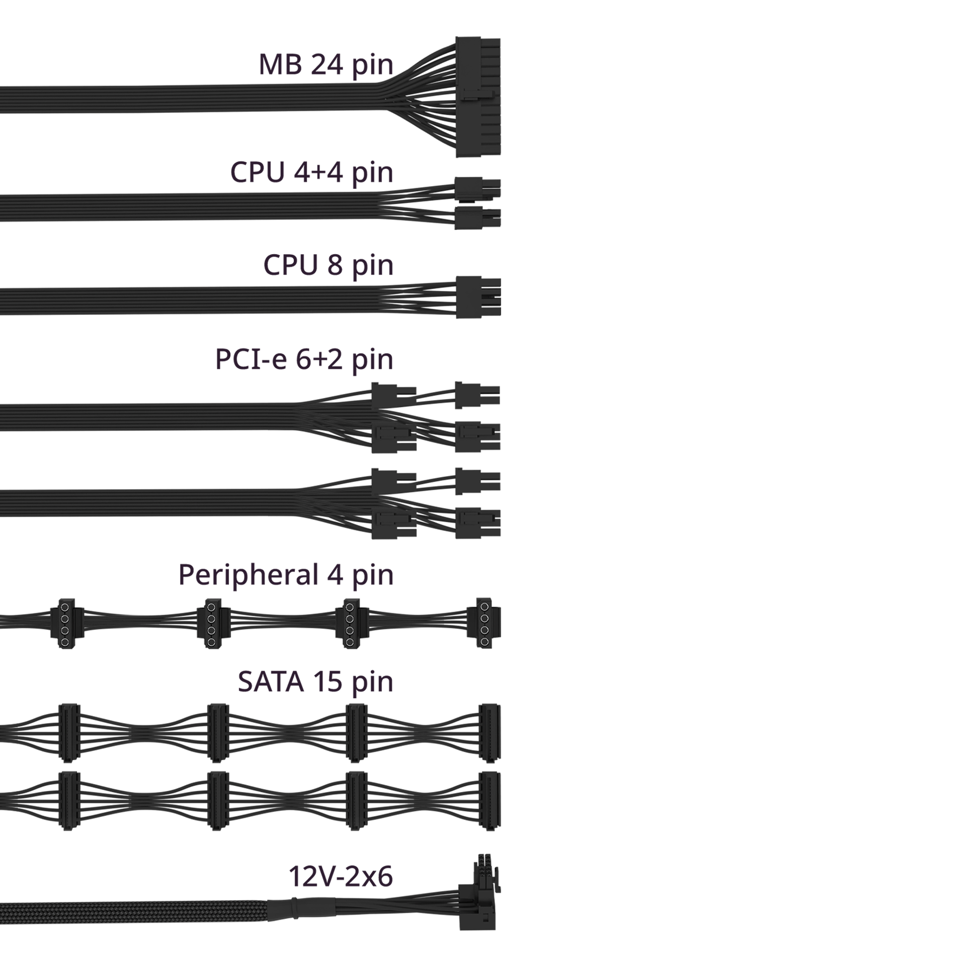 V SFX Gold 850 ATX 3.1 image number 7