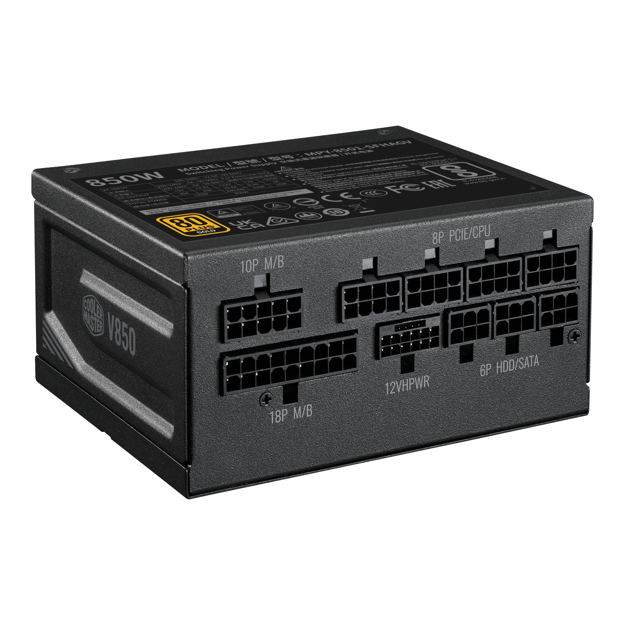 V SFX Gold 850 ATX 3.0 image number 2