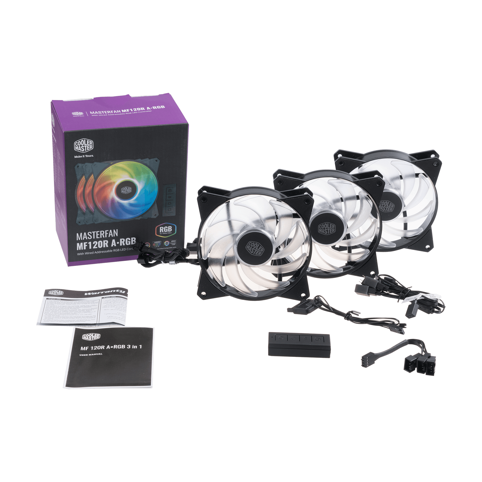 MasterFan MF120R ARGB 3in1 image number 1