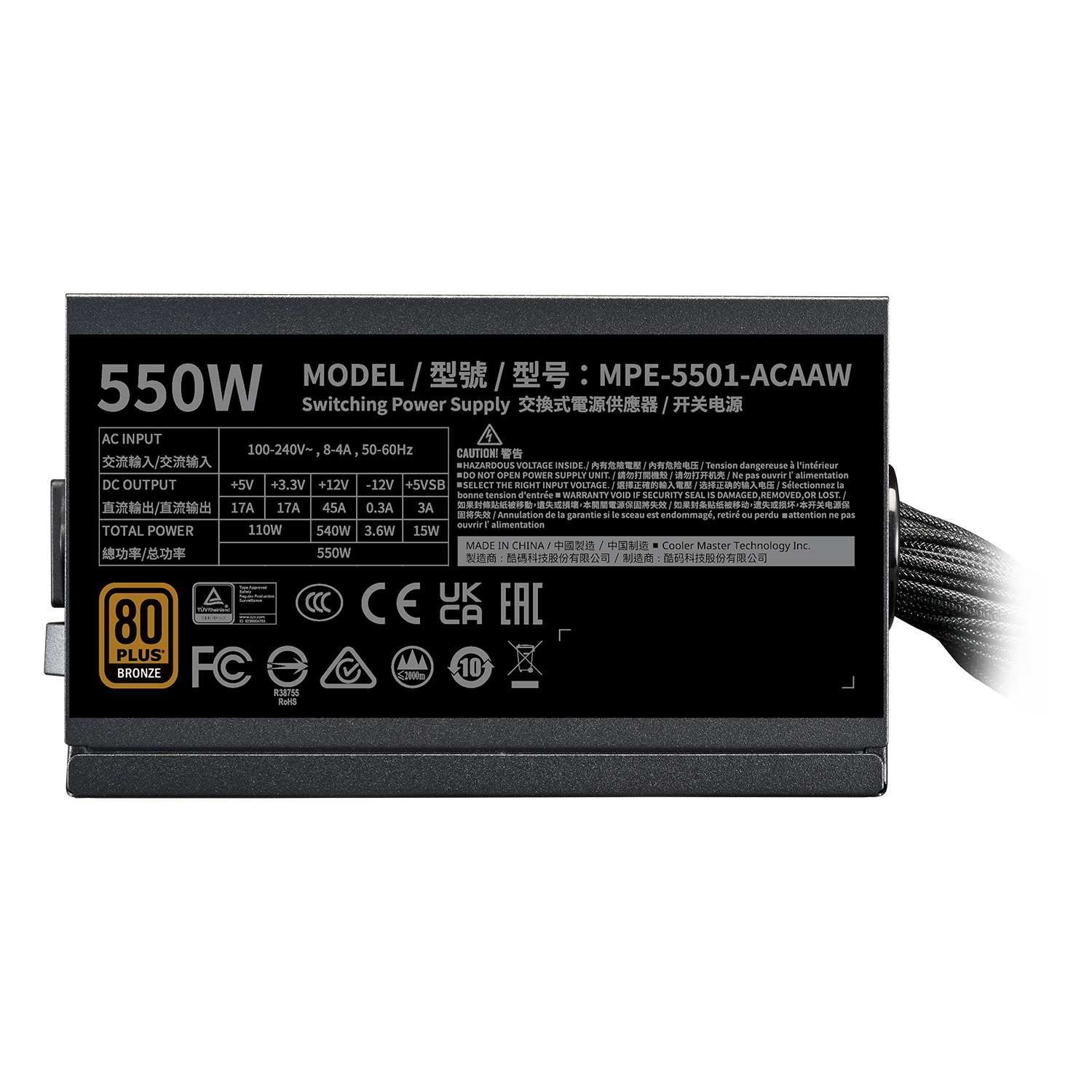 MWE Bronze 550 V3 image number 3
