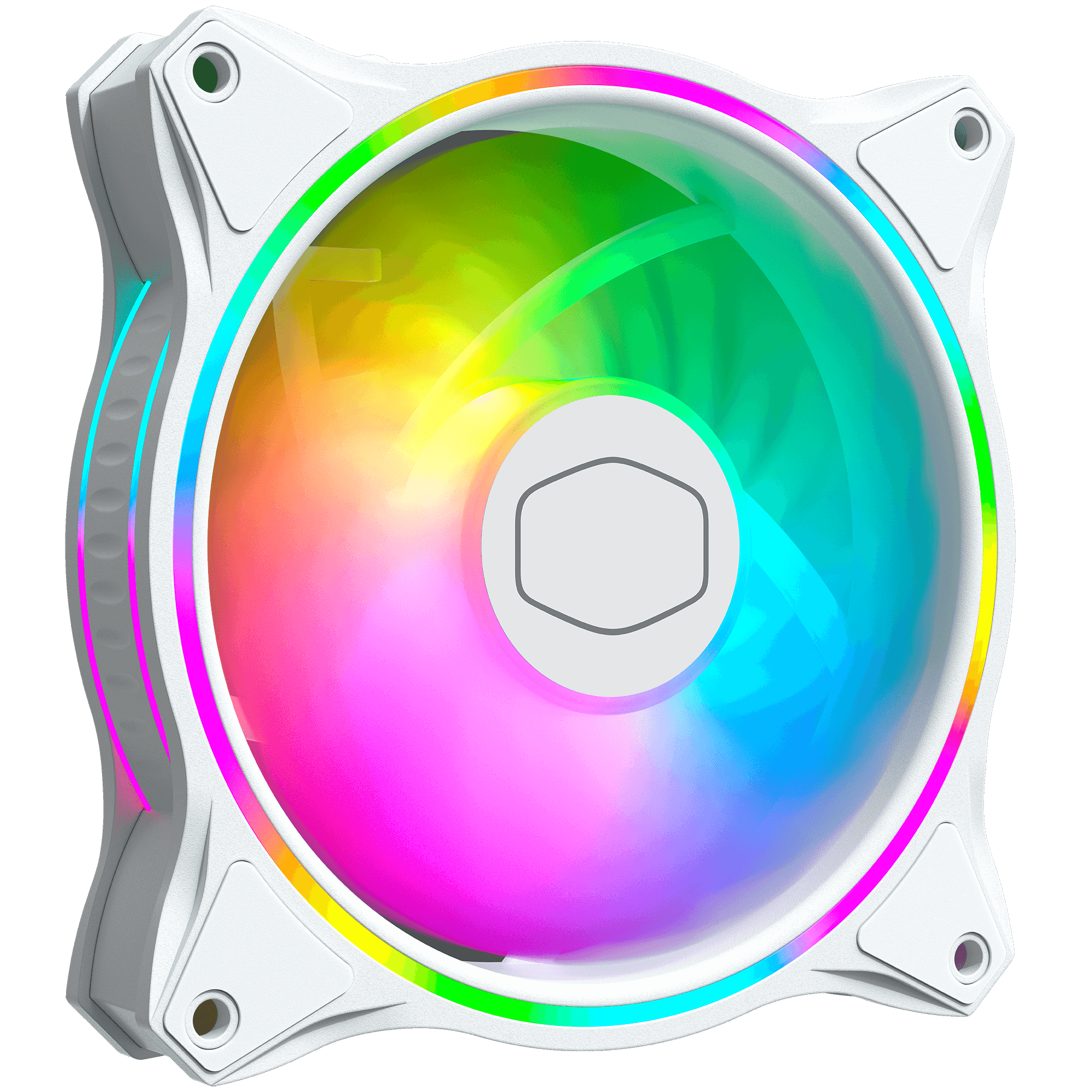 MasterFan MF120 Halo White Edition 120mm Case Fan image number 0