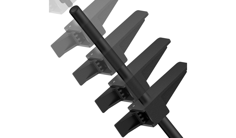 Universal Graphics Card Holder (3 supports) image number 2